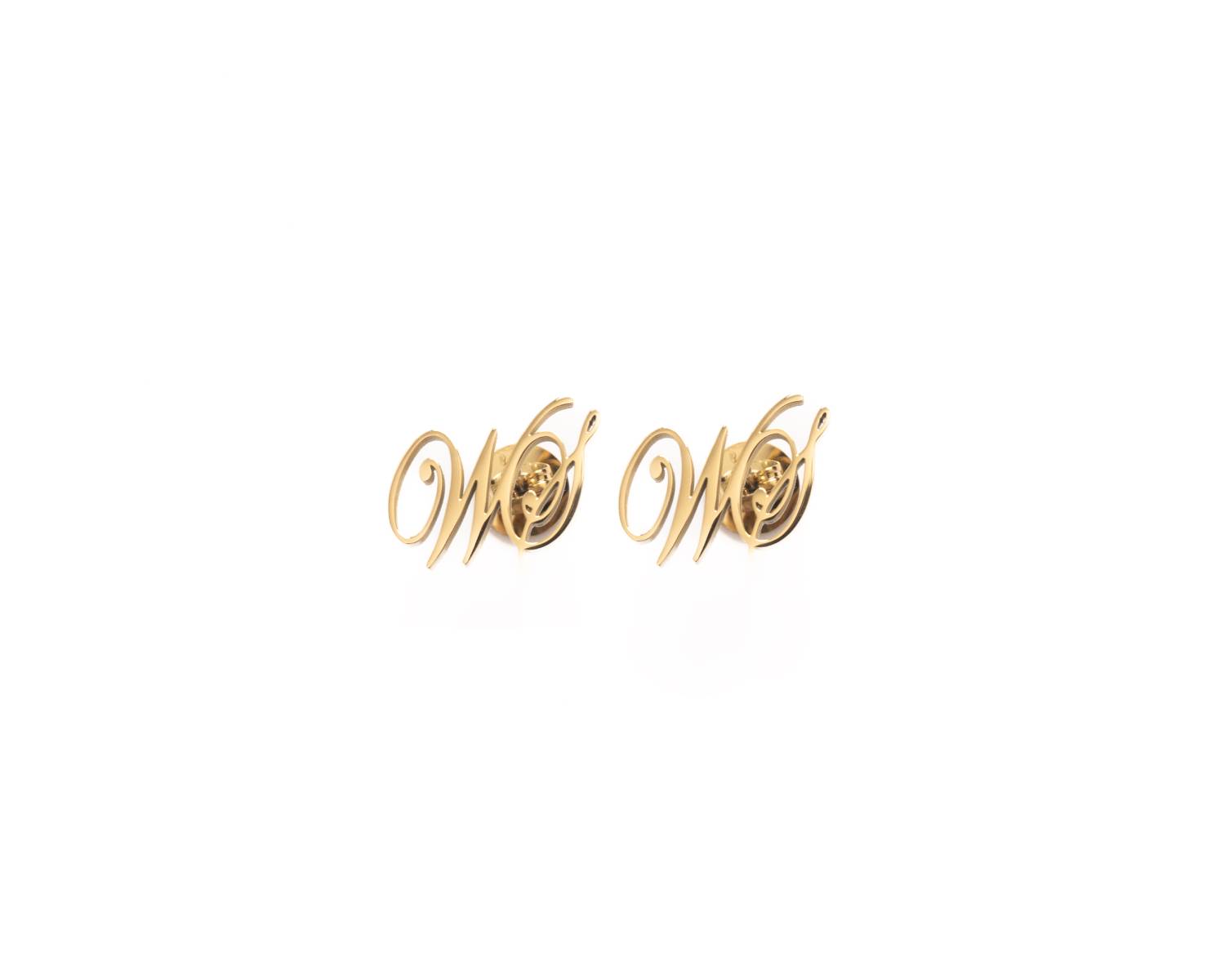 Monogram Logo Earrings